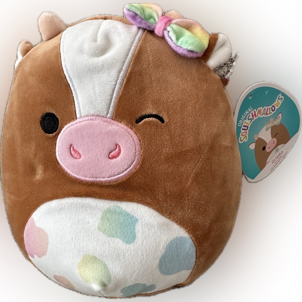 Nwt Griella The Cow 7" Squishmaillows
